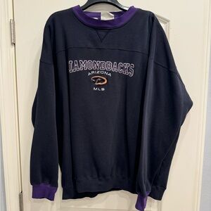 90's Arizona Diamondbacks MLB Embroidered Vintage Sweatshirt Size XXL